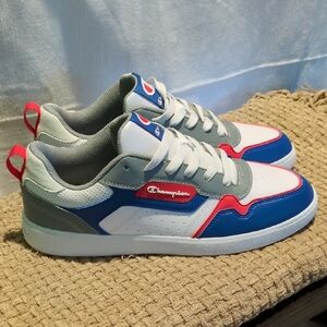 Champion Blue and Red Sneakers
